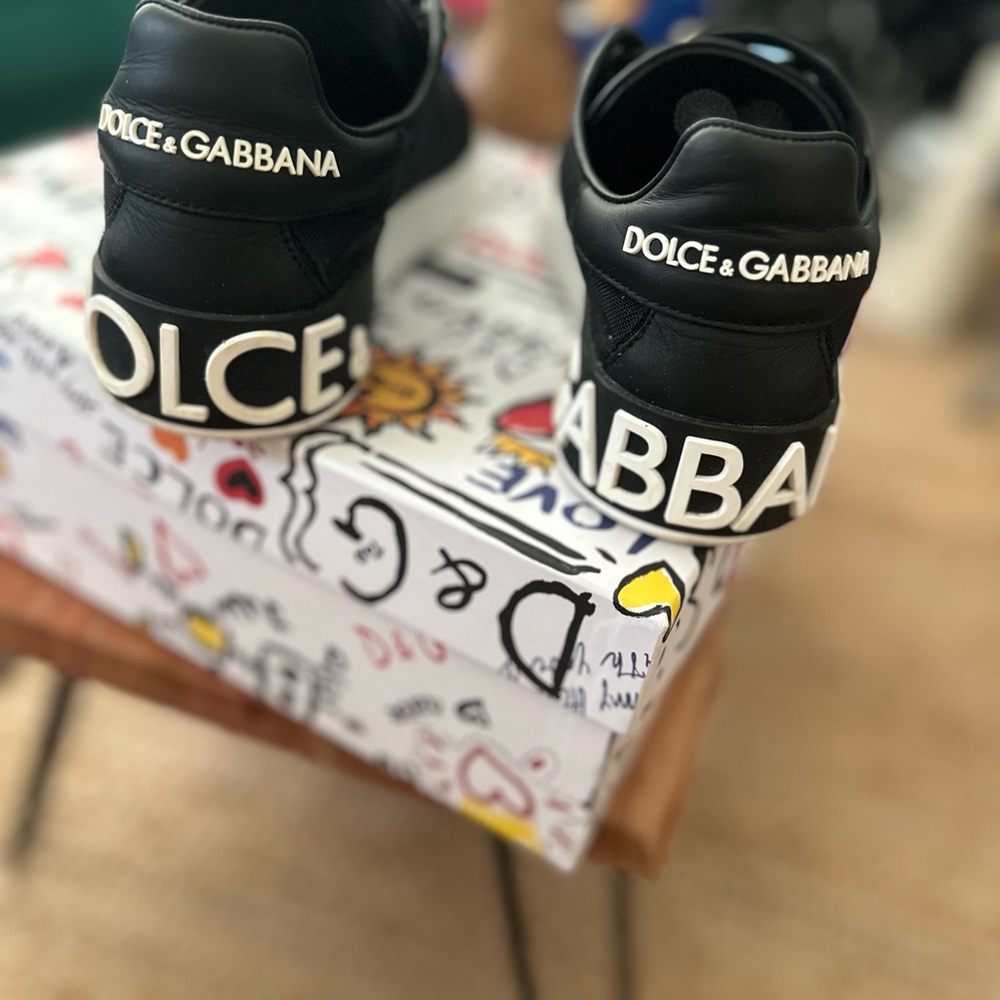 OUT OF STOCK Authentic DOLCE & GABBANA Portotino low-top sneakers - Picture 9 of 15